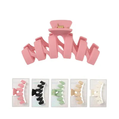 Basic Series Wavy Claw Clip (1 pc)
