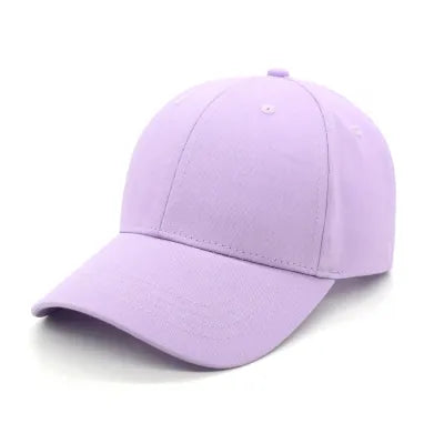 Versatile Solid Color Baseball Cap(Purple)