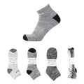 Anti-Wear Mens Athletic Socks 3 Pairs(Gray)