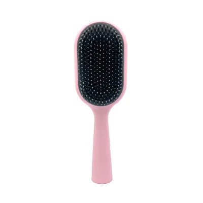 Long-Handled Detangling Brush (with Cleaning Tool)
