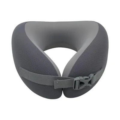 Washable Memory Foam Neck Pillow(Gray)