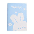 Animal Series A6 Stitch-bound Book (Blue) (40 Sheets)