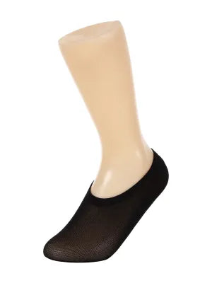 Womens Comfortable Low Cut Socks 3 Pairs(Black)