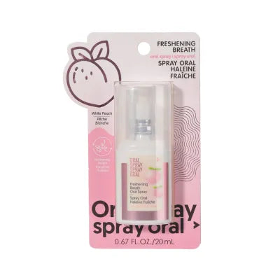 Freshening Breath Oral Spray (White Peach)