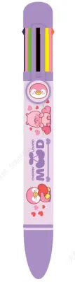 Mini Family Cherry Collection 8-Color Epoxy Ballpoint Pen (Purple) (PDQ)