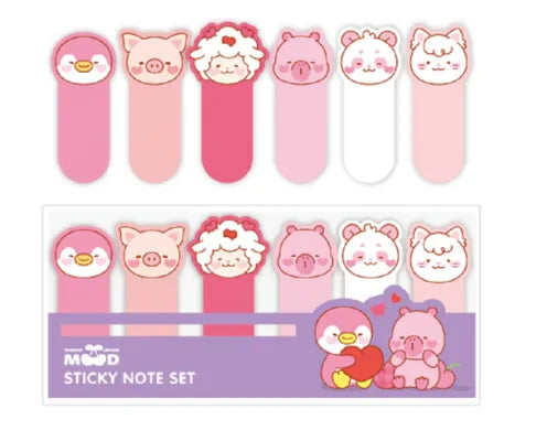 Mini Family Cherry Collection Sticky Index Tabs (6*30 Sheets)