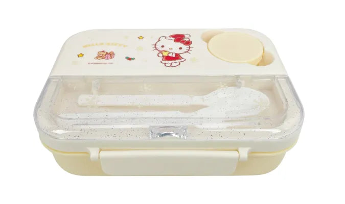 Sanrio characters Christmas Collection Bento Box with Compartments (1300mL)(Hello Kitty)