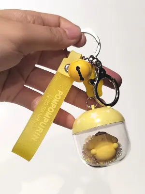 Pompompurin Flower Fairy LED Light-up Keychain