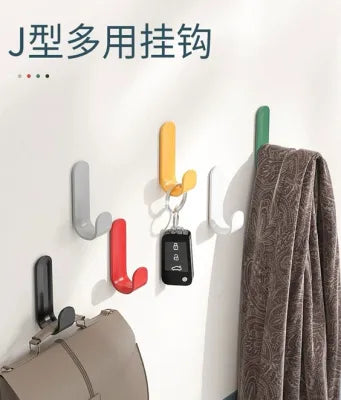 J Shape Hooks (6 pcs)