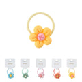 Kids Five-Petal Flower Hair Tie (1 Pair)