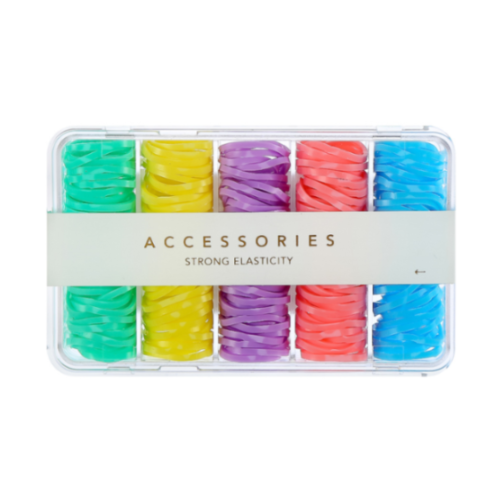 Disposable Small Rubber Band,150 pcs(Assorted)
